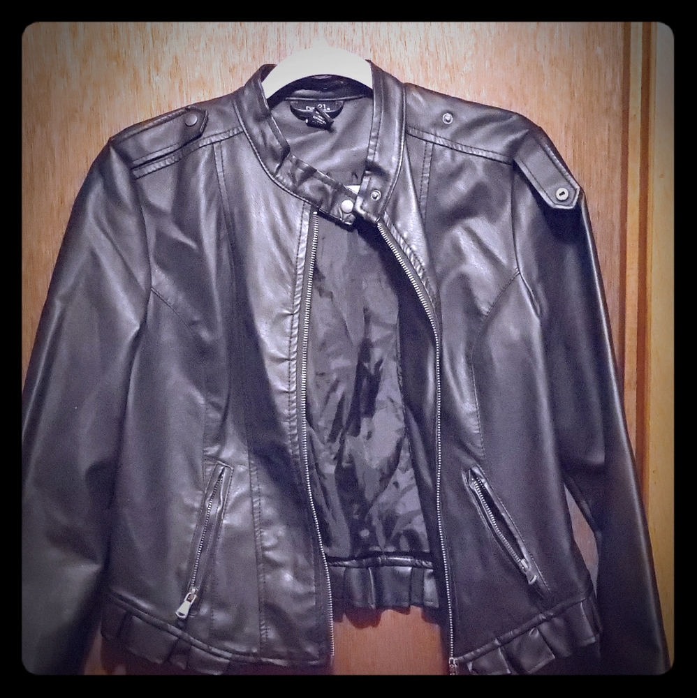 Leather jacket